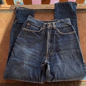 Vintage 80’s Jeans, Rare 1980’s Lawman High Waist, No Stretch